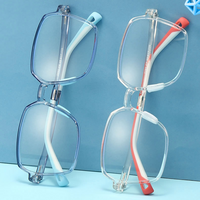 Kids Blue Light Glasses - Geometric Oversized Polygon Frame for Ages 6-12 |   IRISHARP