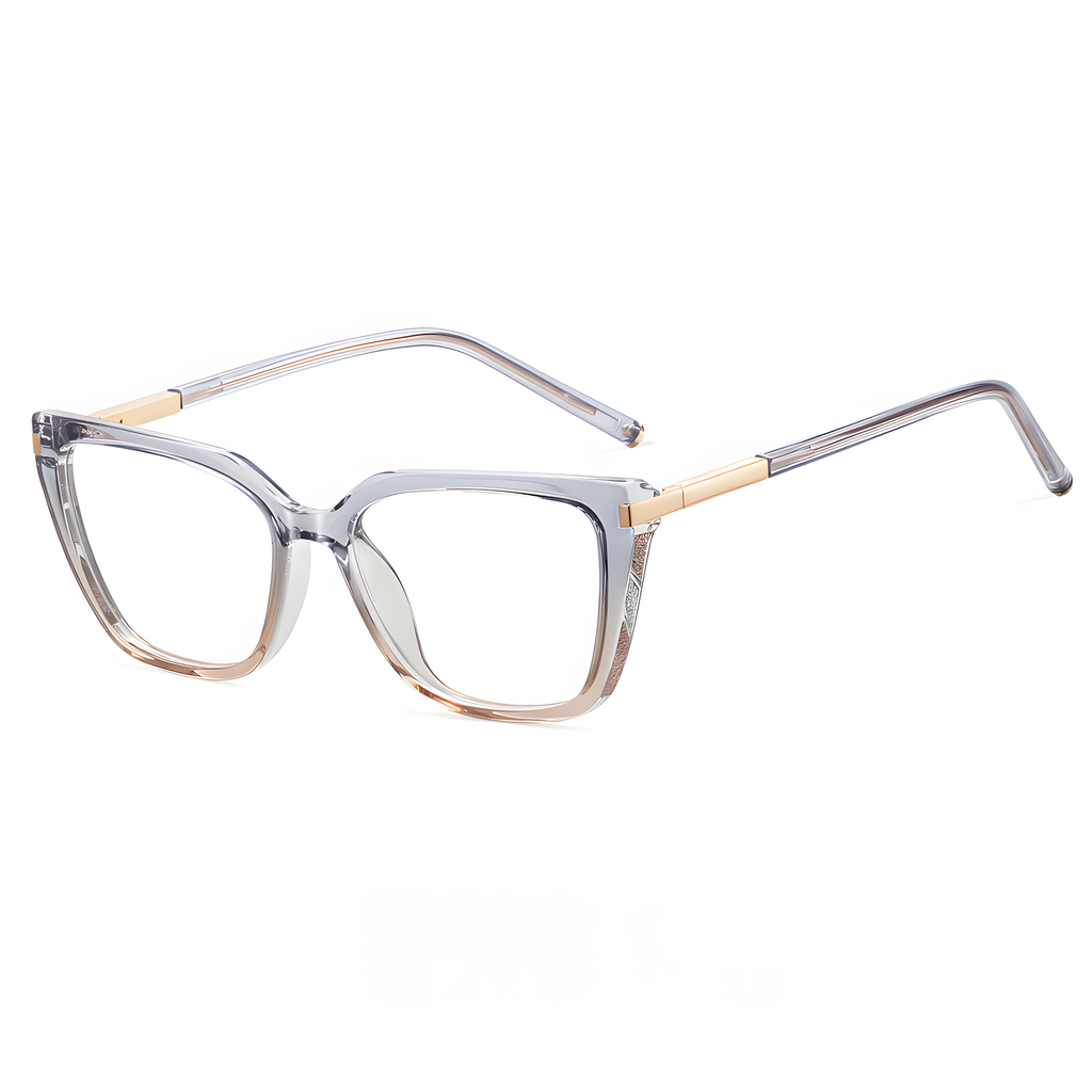 Women's TR90 Large Frame Glasses