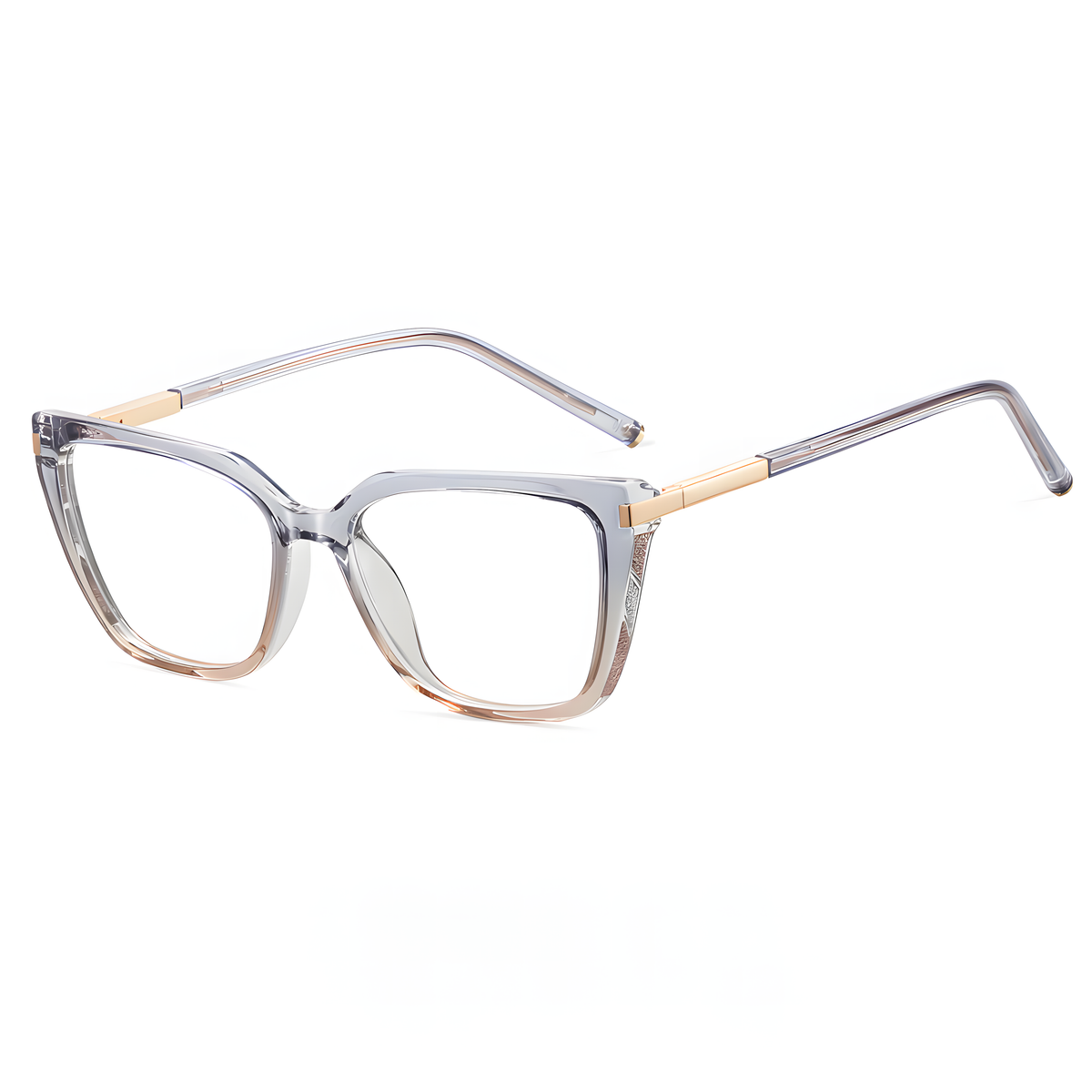 Women's TR90 Large Frame Glasses