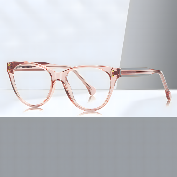 Women's TR90 Oversized Cat-Eye Glasses Frames