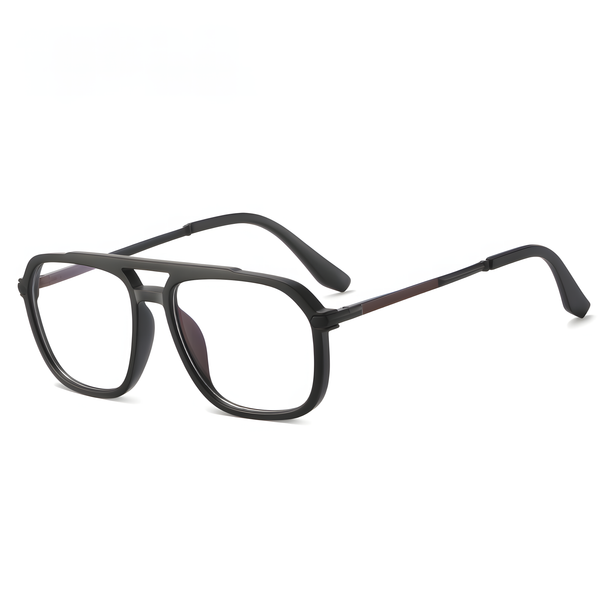 Men's Double Bridge TR90 Prescription Glasses Frames