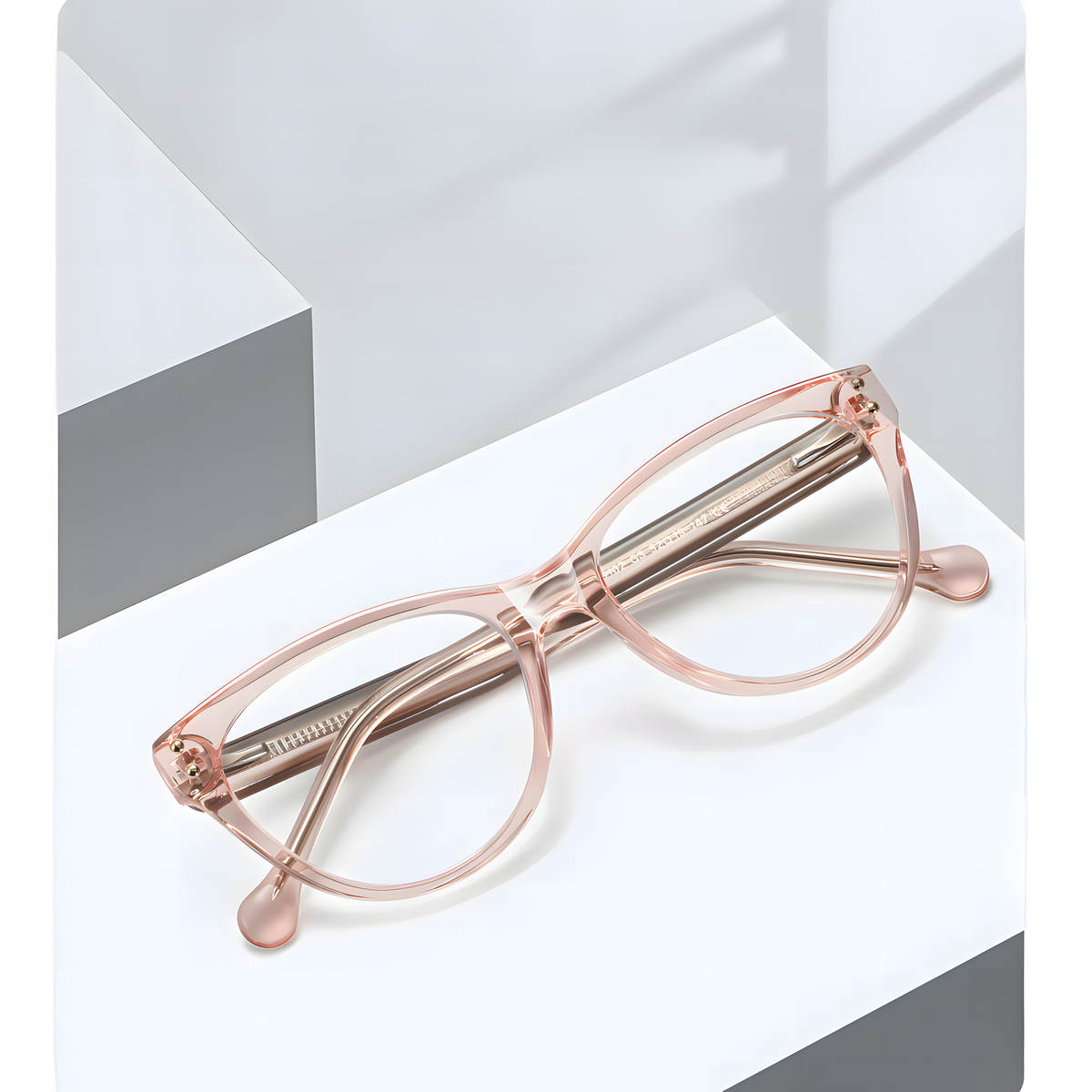 Women's TR90 Oversized Cat-Eye Glasses Frames
