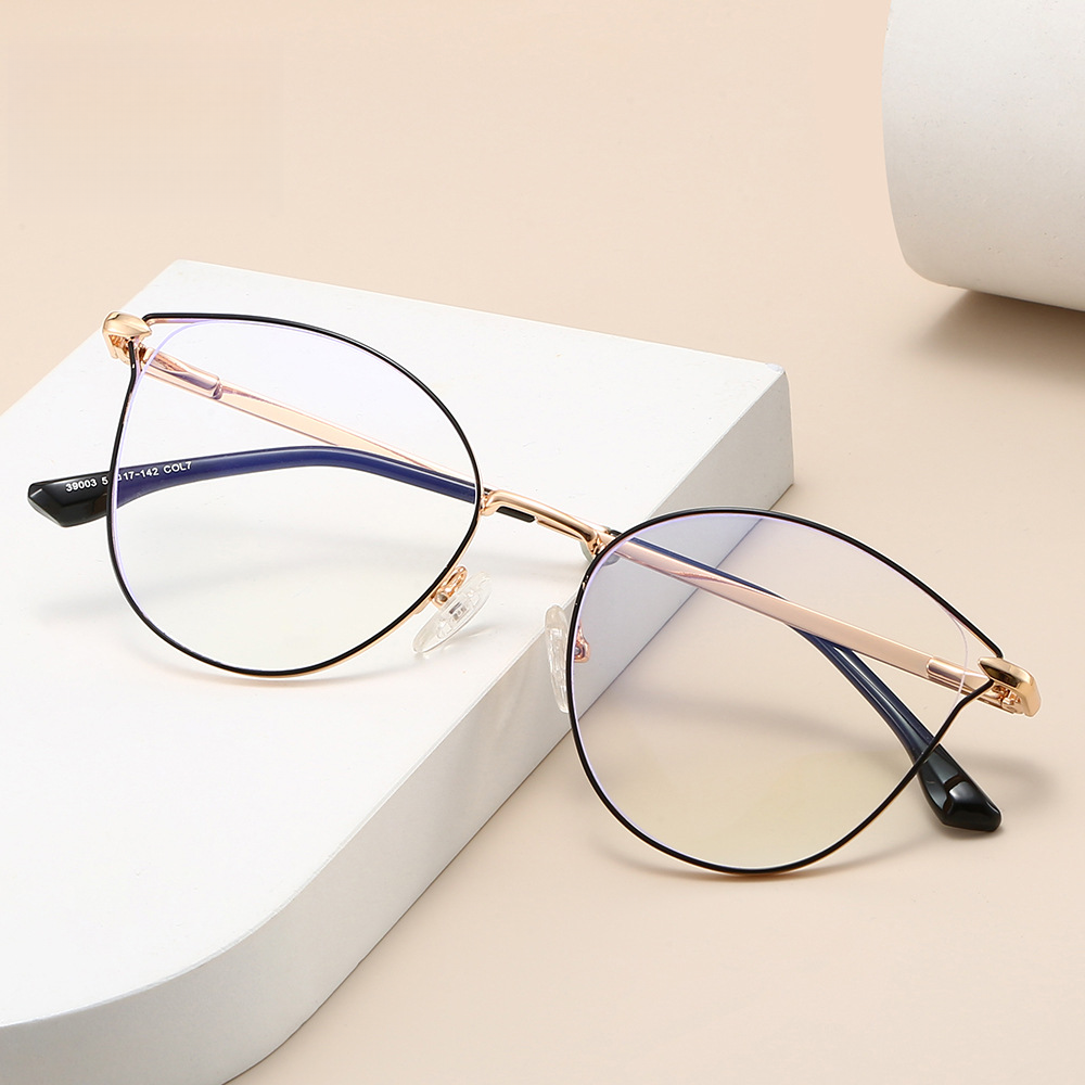 Women's Metal Vintage Round Glasses |   Simplicity Style Retro Frame |   IRISHARP