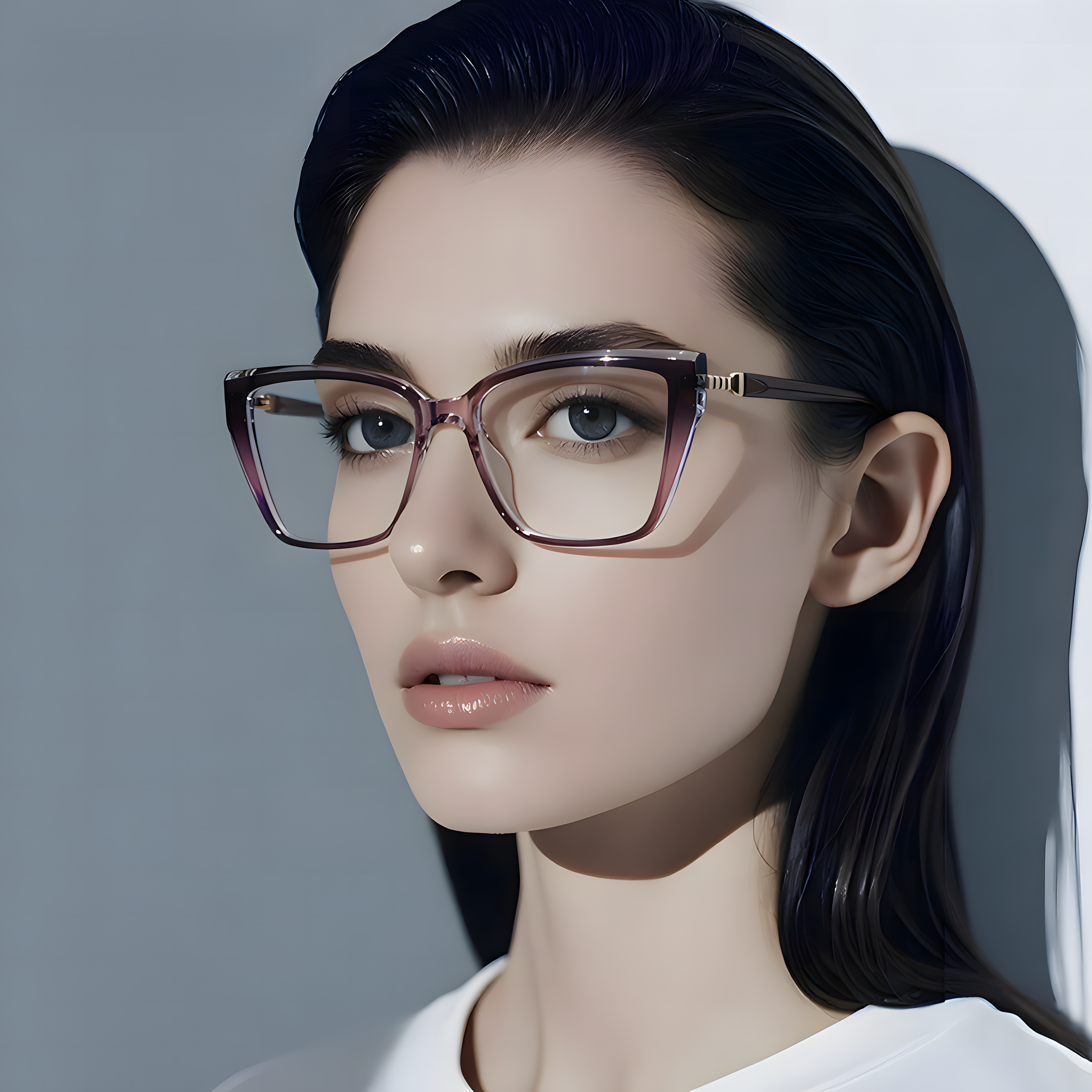 Women's TR90 Prescription Glasses Frames Secondary image