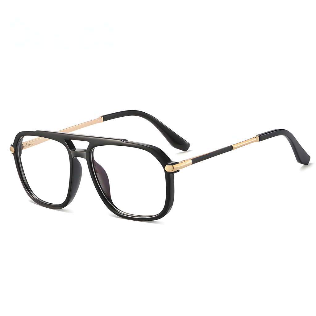 Men's Double Bridge TR90 Prescription Glasses Frames