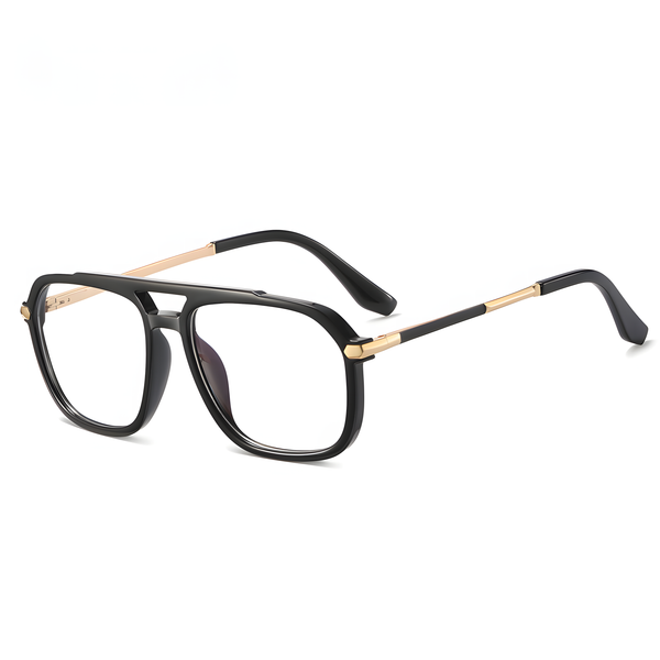 Men's Double Bridge TR90 Prescription Glasses Frames