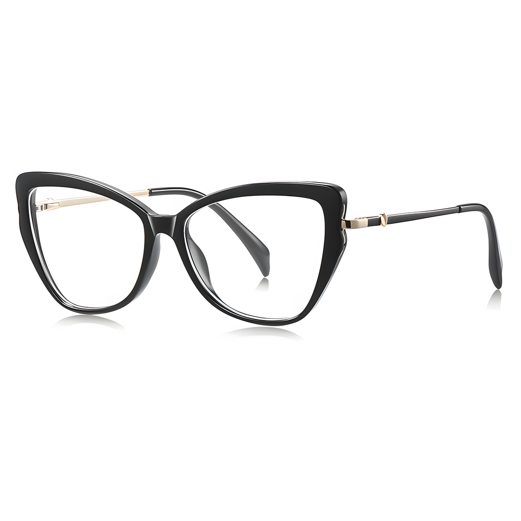 Women's TR90 Irregular Cat-Eye Glasses Frames