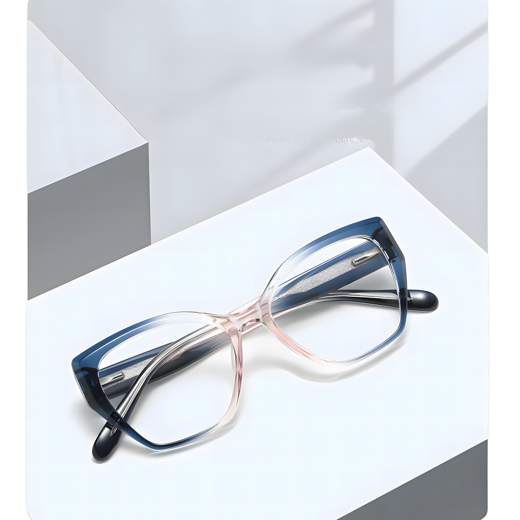 Women's TR90 Large Frame Glasses
