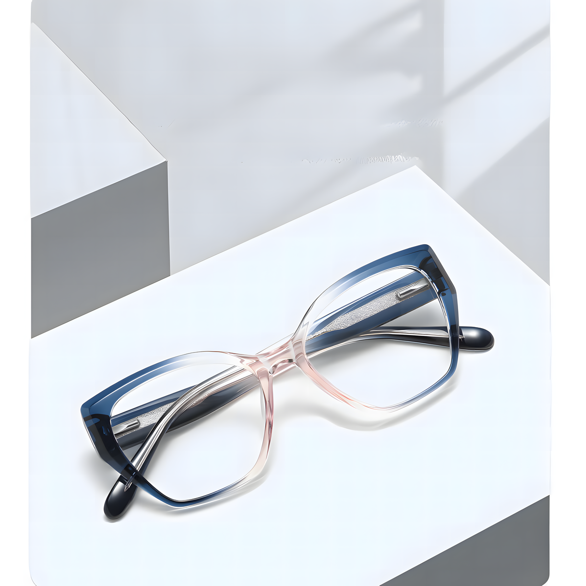 Women's TR90 Large Frame Glasses