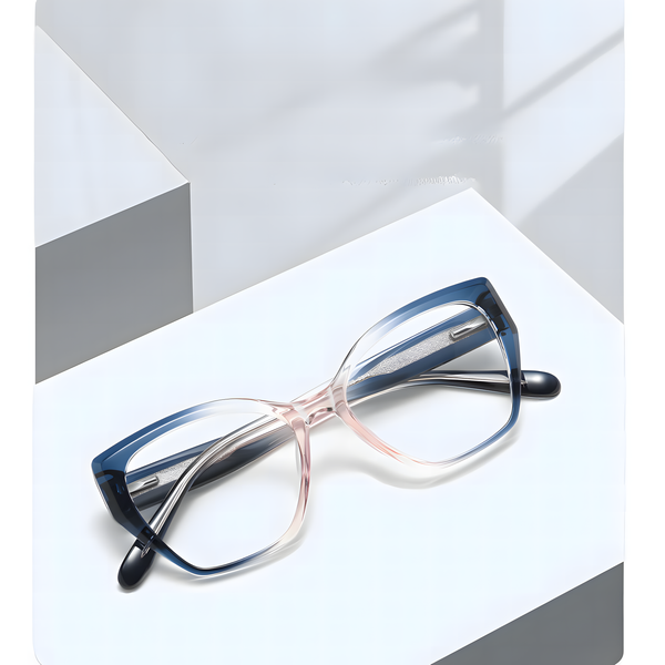 Women's TR90 Large Frame Glasses