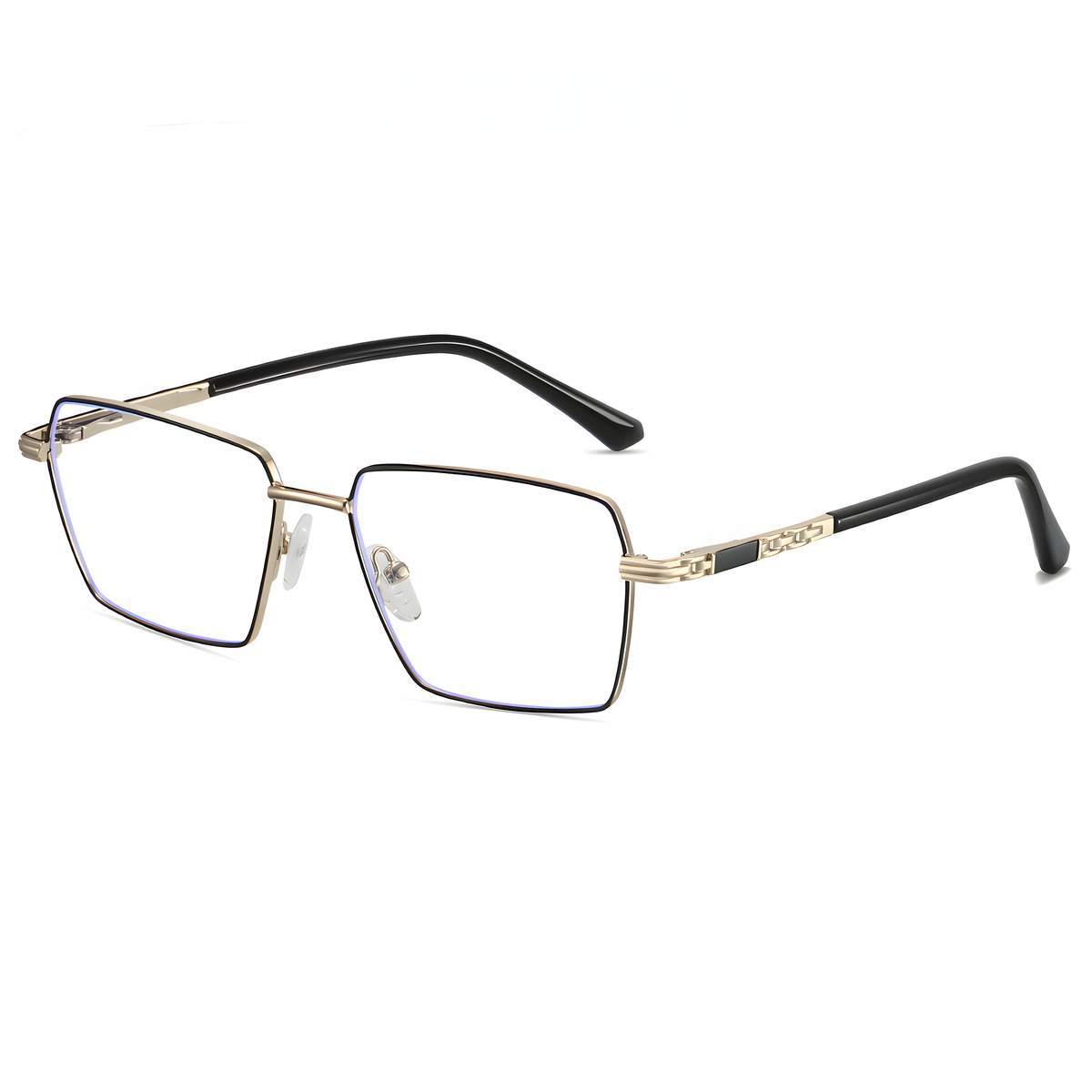 Men's Metal Square Glasses Frames