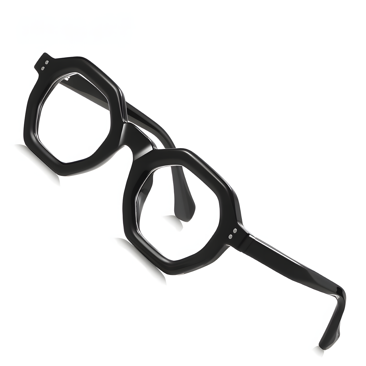 Men's TR90 Hexagon Glasses Frames
