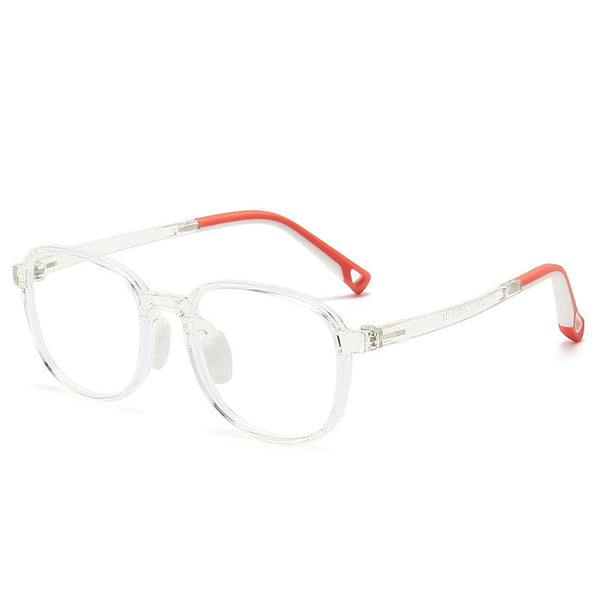 Kids Blue Light Round Glasses – Large Flexible TR90 Frame for Children |   IRISHARP