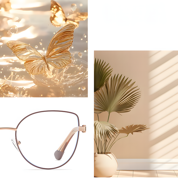 Women's Metal Prescription Glasses Frames
