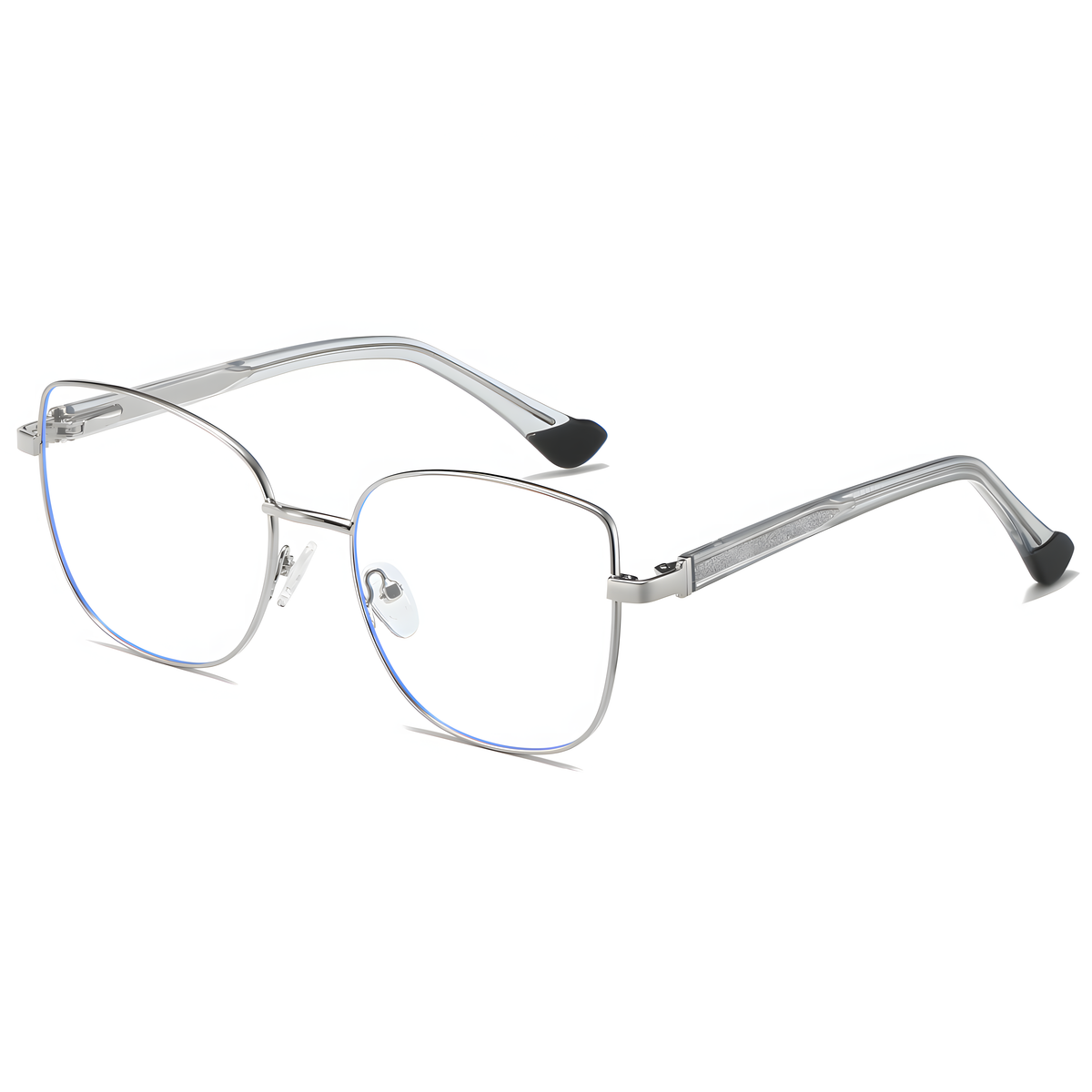 Women's Metal Cat-Eye Glasses Frames