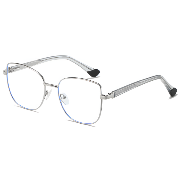 Women's Metal Cat-Eye Glasses Frames