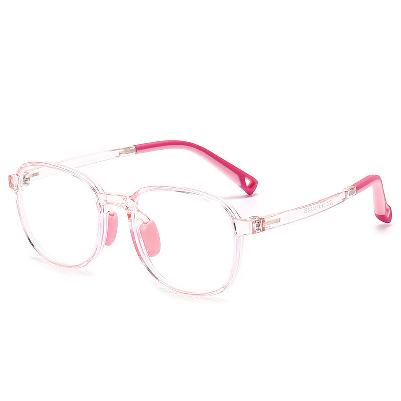 Kids Blue Light Round Glasses – Large Flexible TR90 Frame for Children |   IRISHARP