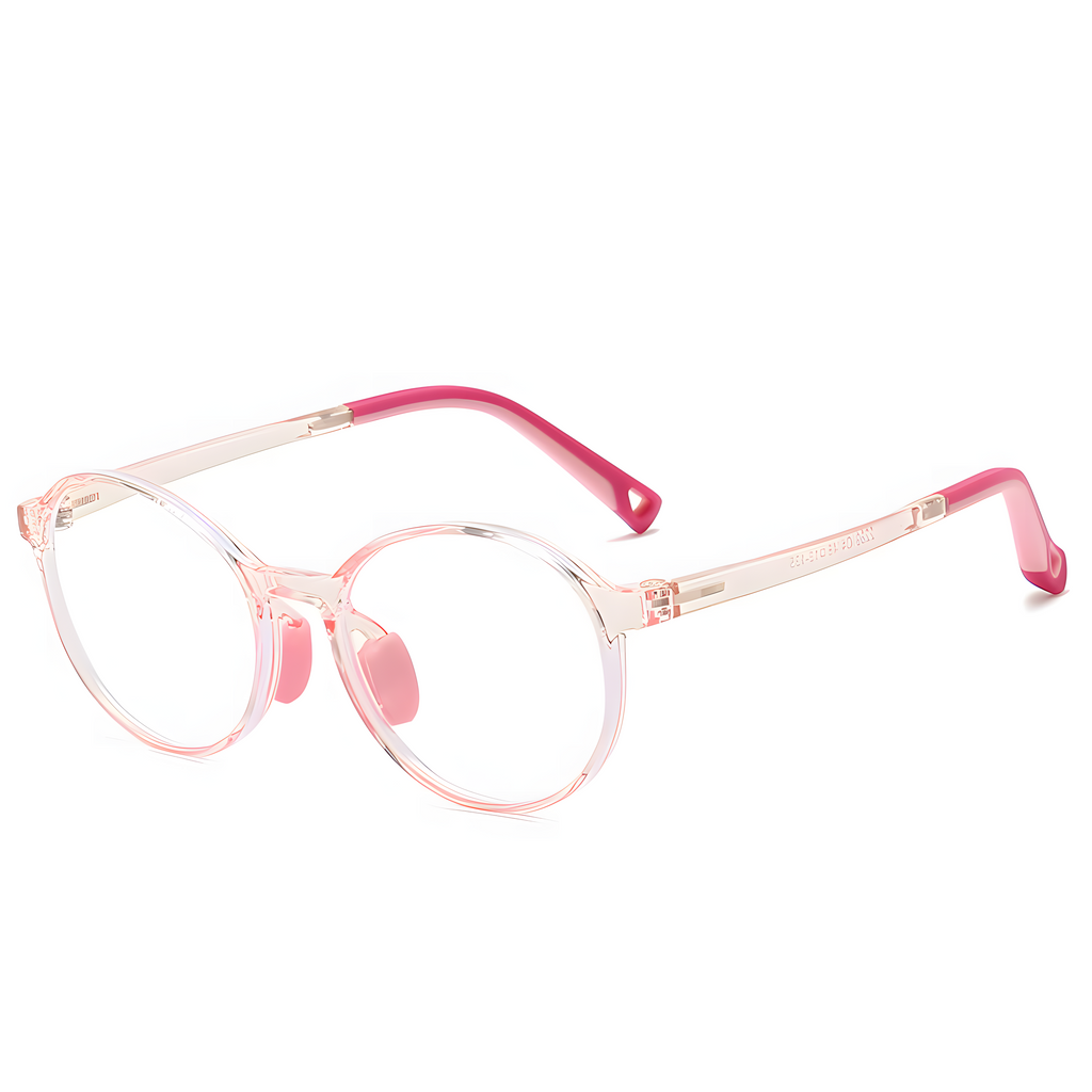 Kids Blue Light Blocking Glasses - Round TR90 Frame for Screen Time |   IRISHARP