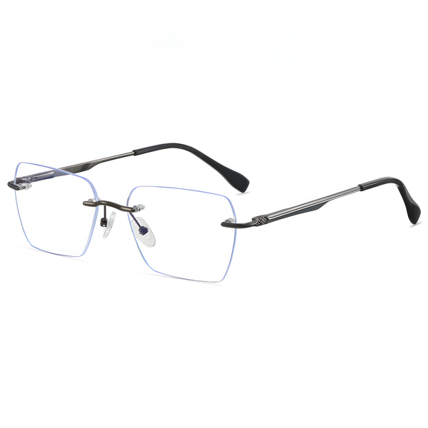 Men's Ultra-Light Rimless Glasses Frames
