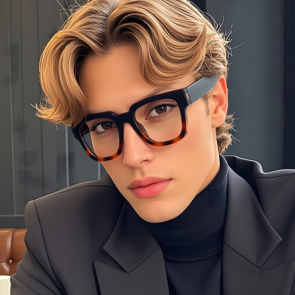 Men's TR90 Square Glasses Frames