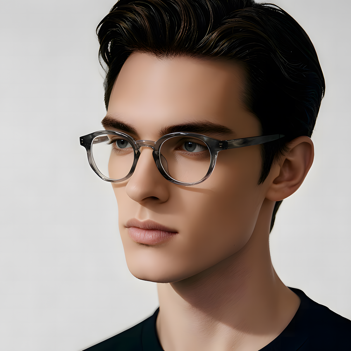 Men's TR90 Small-frame Glasses