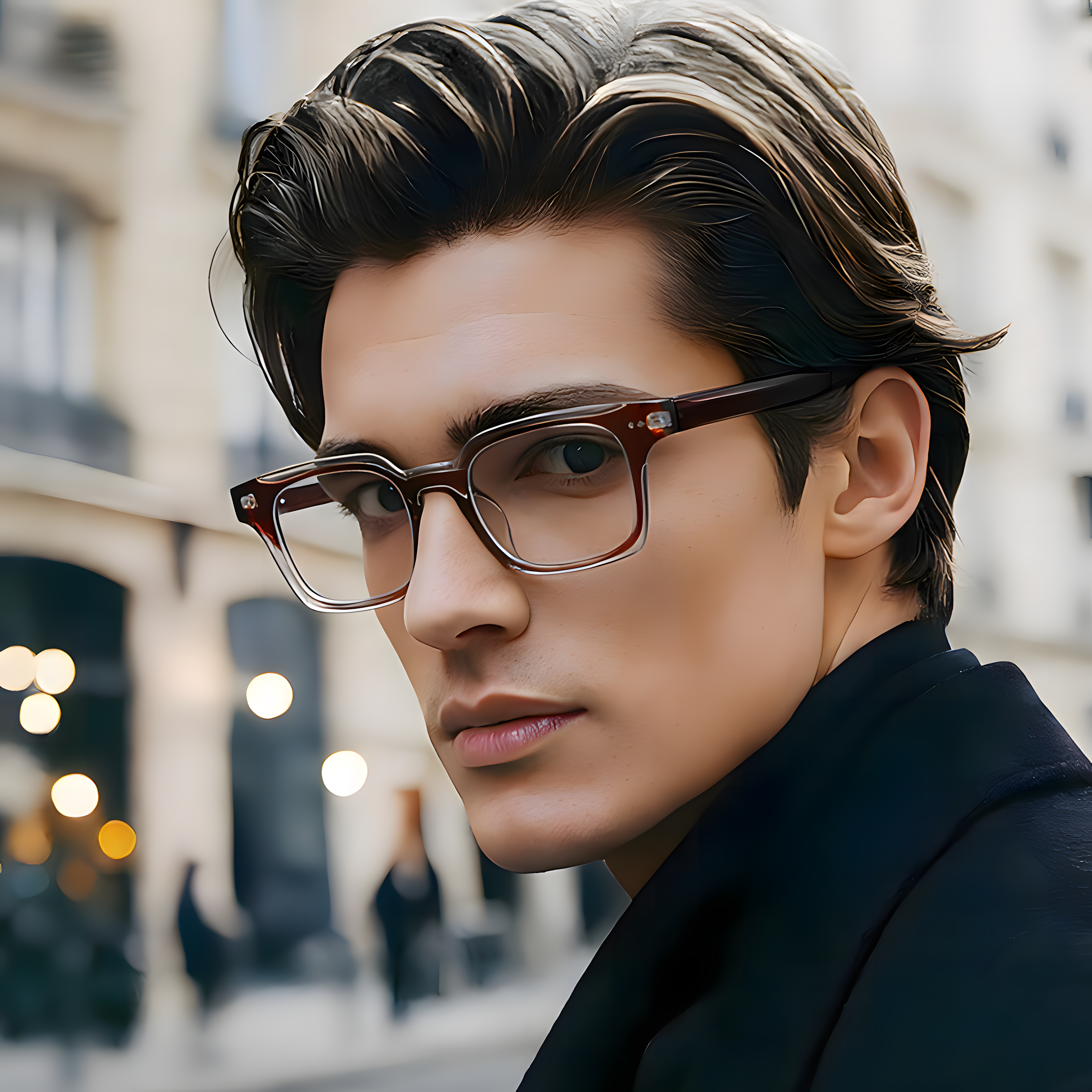 Men's TR90 Prescription Glasses Frames Secondary image