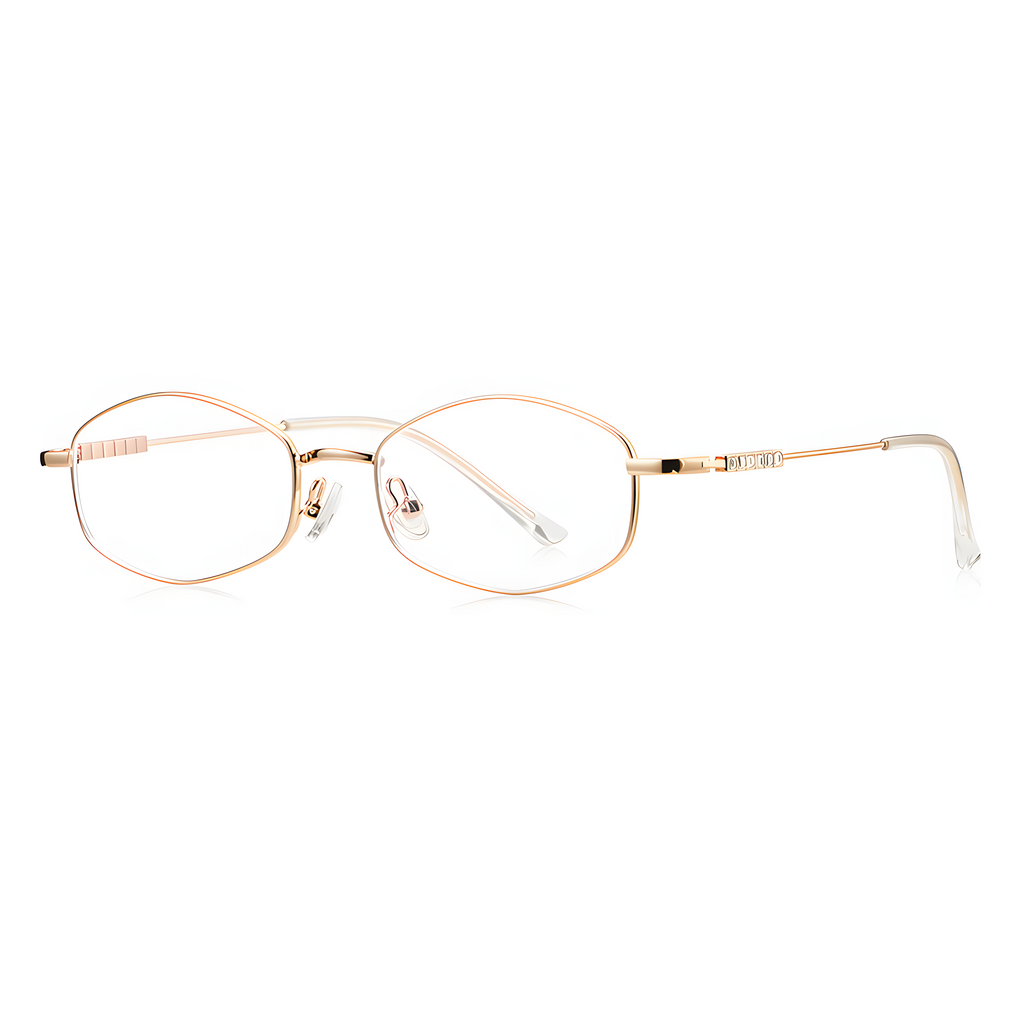 Hexagon Fashion Ultra-light Eyeglass Frames for Women