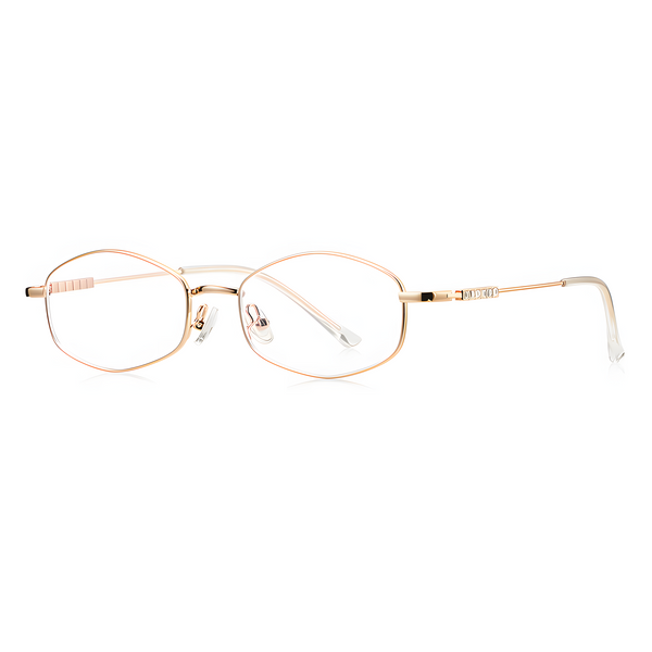Hexagon Fashion Ultra-light Eyeglass Frames for Women