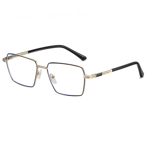 Men's Metal Square Glasses Frames