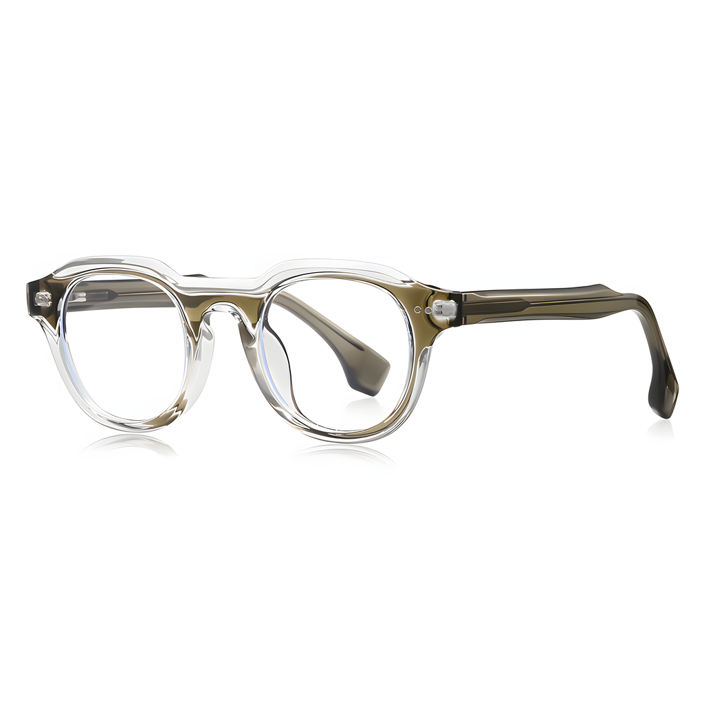 Women's TR90 Acetate Round Glasses Frames