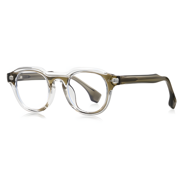 Women's TR90 Acetate Round Glasses Frames
