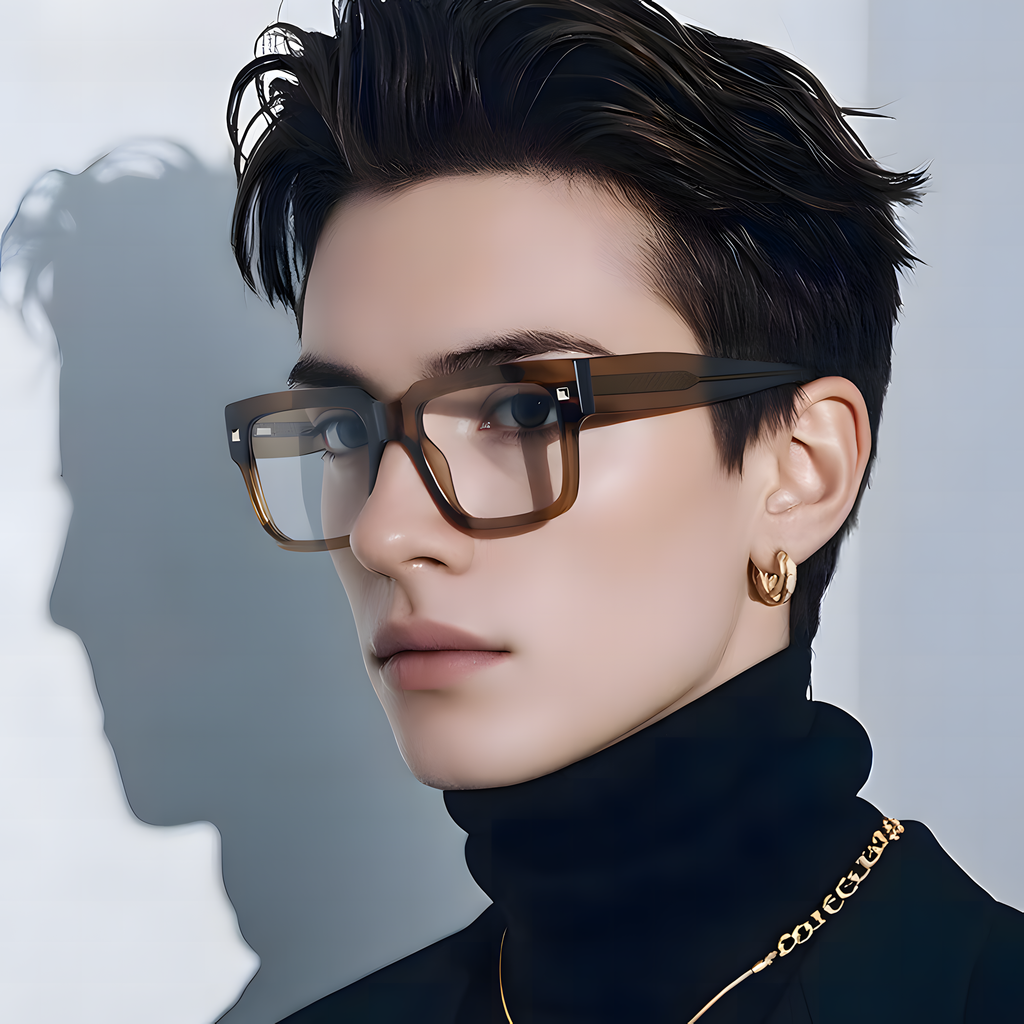 Men's TR90 Square Glasses Frames