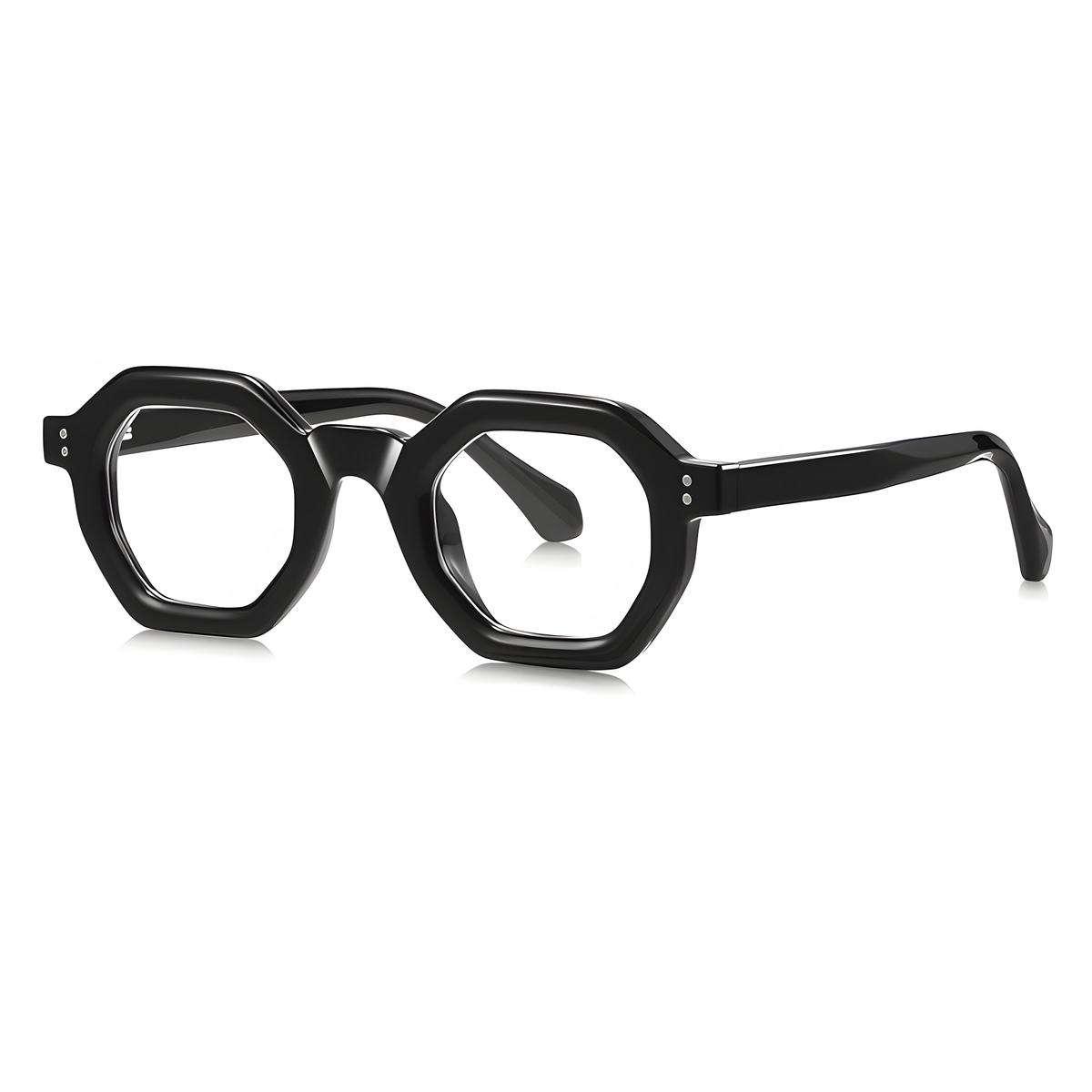 Men's TR90 Hexagon Glasses Frames Main image
