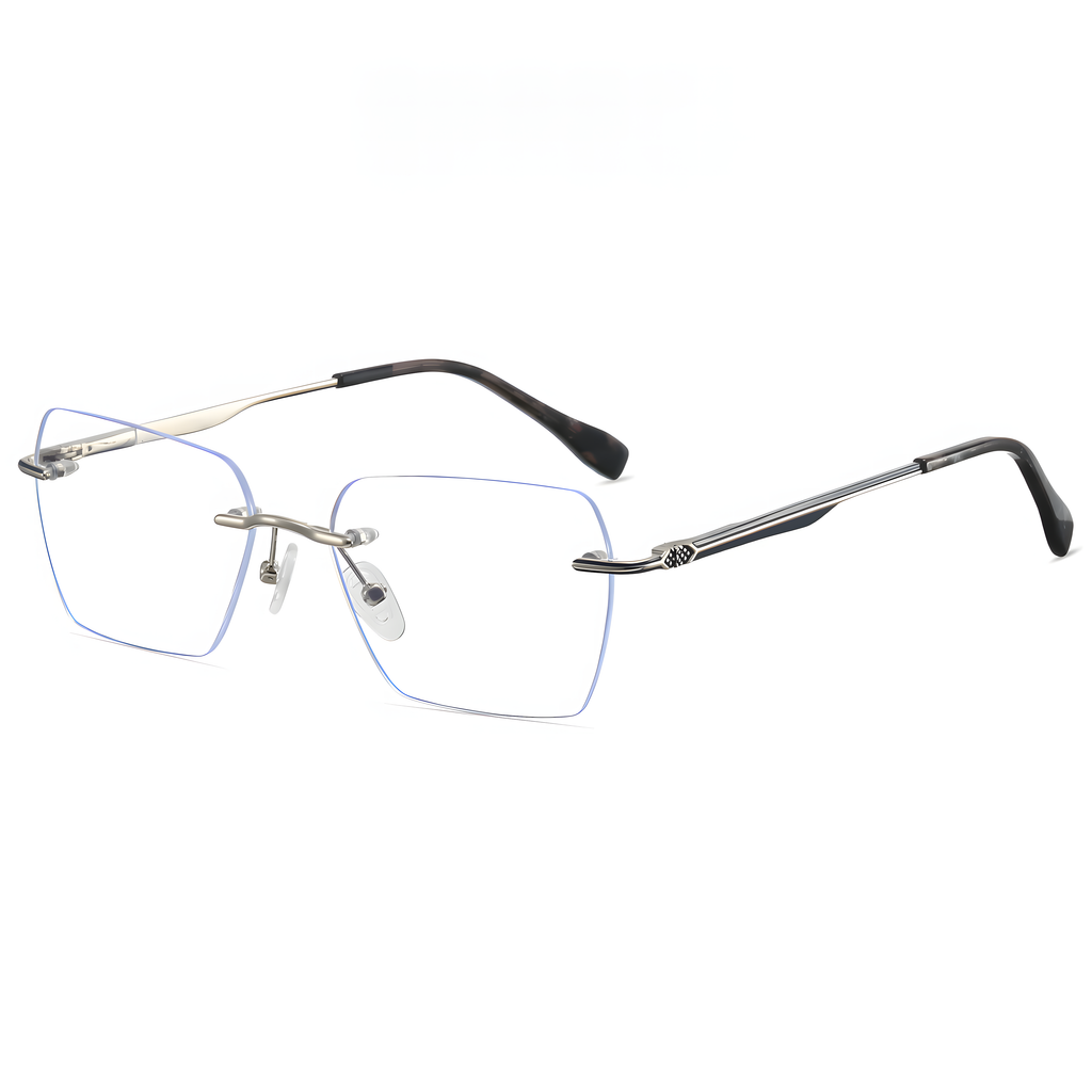 Men's Ultra-Light Rimless Glasses Frames