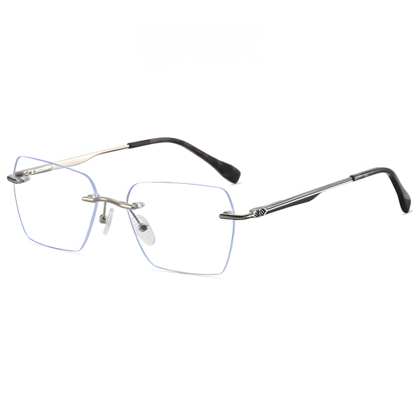 Men's Ultra-Light Rimless Glasses Frames