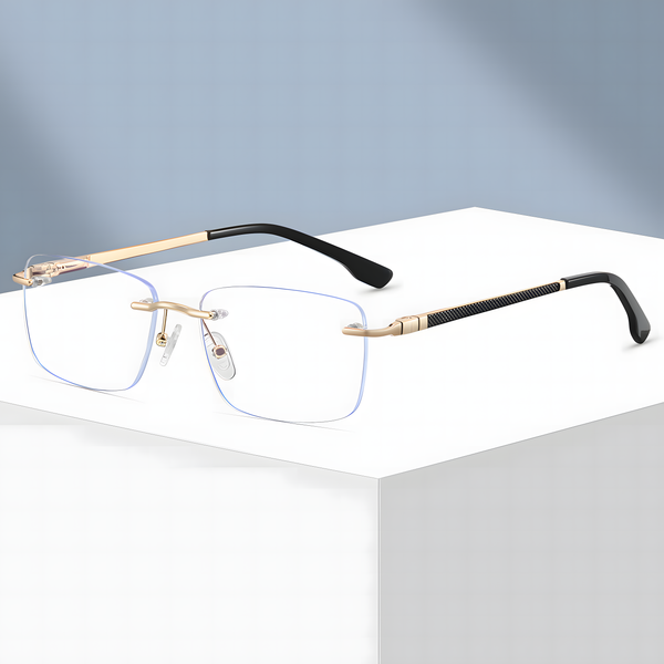 Men's Rimless Glasses Frames