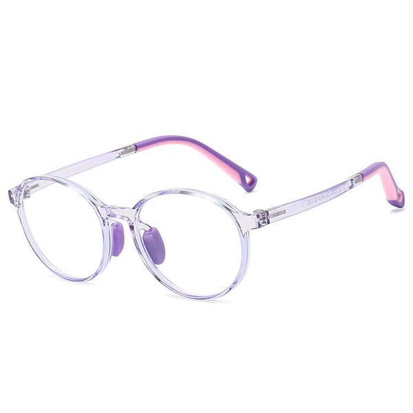 Kids Blue Light Blocking Glasses - Round TR90 Frame for Screen Time |   IRISHARP